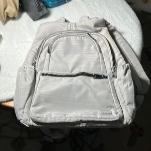 Lug Hatchback backpack - Infinity collection- Brushed Silver